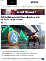 SUI Holds Support in Wedge Breakout with $4.63-$6 Targets Ahead