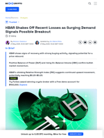 HBAR Buyers Regain Control, Paving the Way for a Rally to $0.20