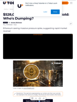$528,000,000 in Ethereum (ETH) Sold: Who's Dumping?