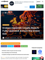 Kraken Expands Crypto Reach: Fully Licensed Across the Entire EEA | Live Bitcoin News