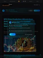 BTC Price Prediction: Bitcoin Eyes $119,000 Rally Despite Current Weakness - Technical Setup Points to September Recovery - Blockchain.News