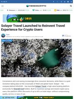 Solayer Travel Launched to Reinvent Travel Experience for Crypto Users