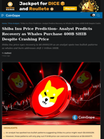 Shiba Inu Price Prediction- Analyst Predicts Recovery as Whales Purchase 400B SHIB Despite Crashing Price