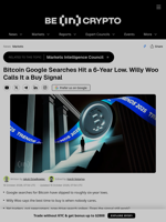 Bitcoin Google Searches Hit a 6-Year Low. Willy Woo Calls It a Buy Signal