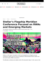 Stellar’s Flagship Meridian Conference Focused on RWAs and Emerging Markets   - 