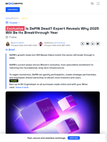 Why 2025 Marks the Revival of 'Dead' DePIN?