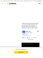 Coinbase’s Pudgy Penguin Avatar Change, ETF Hopes Ignite 60% PENGU Rally