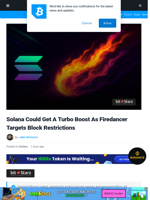 Solana Speed Boost Looms As Firedancer Acts