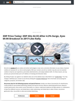 XRP Price Today: XRP Hits $2.55 After 4.3% Surge, Eyes $9.90 Breakout in 2017-Like Rally - Brave New Coin