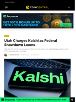 Utah Charges Kalshi as Federal Showdown Looms - CoinCentral