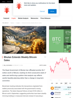 Bhutan Extends Weekly Bitcoin Sales - NullTX