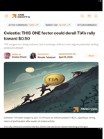 Celestia: THIS ONE factor could derail TIA’s rally toward $0.50 - AMBCrypto