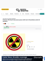 Pakistan PM Sharif discusses peace with Iran's Pezeshkian amid US tensions