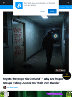 Crypto-Revenge ‘On Demand’ - Why Are Rogue Groups Taking Justice On Their Own Hands? | Bitcoinist.com