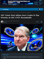 SEC Chair Paul Atkins Declares Crypto Top SEC Priority