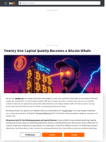 Twenty One Capital Quietly Becomes a Bitcoin Whale - Brave New Coin