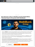 Best Altcoins to Buy as Tokenized Sports Trend Expands After Khabib’s MultiBank Venture
