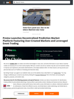 Premu Launches Decentralized Prediction Market Platform Featuring User-Created Markets and Leveraged Event Trading - Brave New Coin