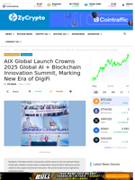 AIX Global Launch Crowns 2025 Global AI + Blockchain Innovation Summit, Marking New Era of DigiFi