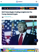 WLFI Token Begins Trading: Insights Into The Trump-Backed Crypto