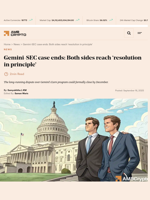Gemini-SEC case ends: Both sides reach 'resolution in principle' - AMBCrypto