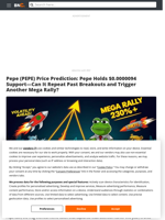 Pepe (PEPE) Price Prediction: Pepe Holds $0.0000094 Support—Can It Repeat Past Breakouts and Trigger Another Mega Rally? - Brave New Coin