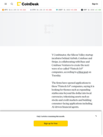 Y Combinator, Base and Coinbase Ventures Launch ‘Fintech 3.0’ as Finance Goes On-Chain