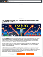 XRP Price Prediction: XRP Flashes Death Cross as Traders Eye $1.93 Breakdown - Brave New Coin