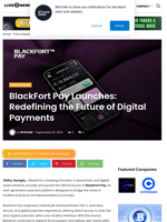BlackFort Pay Launches: Redefining the Future of Digital Payments | Live Bitcoin News