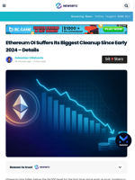 Ethereum OI Suffers Its Biggest Cleanup Since Early 2024 – Details
