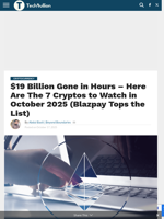Top 7 Cryptos to Watch in October 2025 - Why Blazpay Is the Next Big Crypto Coin Poised to Explode