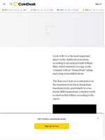 Circle (CRCL) Called ‘Most Important’ Stablecoin Player by Investment Firm William Blair