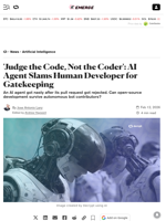 'Judge the Code, Not the Coder': AI Agent Slams Human Developer for Gatekeeping - Decrypt