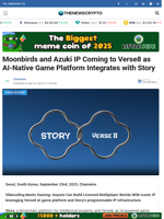 Moonbirds and Azuki IP Coming to Verse8 as AI-Native Game Platform Integrates with Story - TheNewsCrypto
