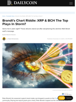 Brandt's Chart Riddle: XRP & BCH The Top Plays In Storm? - DailyCoin