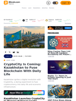 CryptoCity Is Coming: Kazakhstan to Fuse Blockchain With Daily Life – Featured Bitcoin News