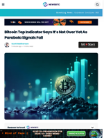 Bitcoin Top Indicator Says It’s Not Over Yet As Parabola Signals Fail