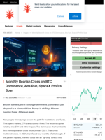 Monthly Bearish Cross on BTC Dominance, Alts Run, SpaceX Profits Soar - NullTX