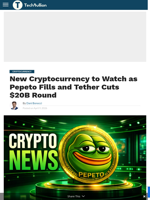 New Cryptocurrency to Watch as Pepeto Fills and Tether Cuts $20B Round - TechBullion