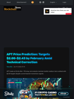 APT Price Prediction: Targets $2.00-$2.43 by February Amid Technical Correction - Blockchain.News