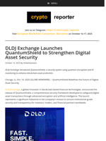 DLDJ Exchange Launches QuantumShield to Strengthen Digital Asset Security