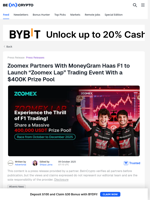 Zoomex Partners with Haas F1 for $400K Trading Event