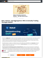 Bots, Solvers, and Aggregators: Who Is Actually Trading Through Stabull? - Brave New Coin