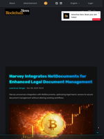 Harvey Integrates NetDocuments for Enhanced Legal Document Management - Blockchain.News