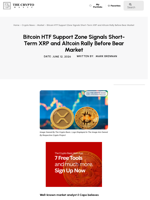 Bitcoin HTF Support Zone Signals Short-Term XRP and Altcoin Rally Before Bear Market