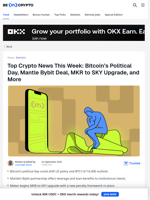 These Are the Top Crypto News to Watch This Week