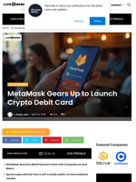 MetaMask Gears Up to Launch Crypto Debit Card | Live Bitcoin News