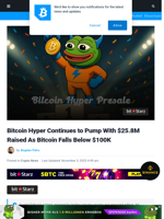 Bitcoin Under $100K for First Time in 6 Months: Time to Buy the Dip with Bitcoin Hyper