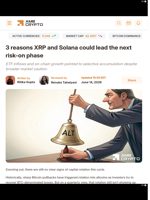 3 reasons XRP and Solana could lead the next risk-on phase - AMBCrypto