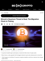Bitcoin's Quantum Threat Is Real. The Migration Clock Is Ticking